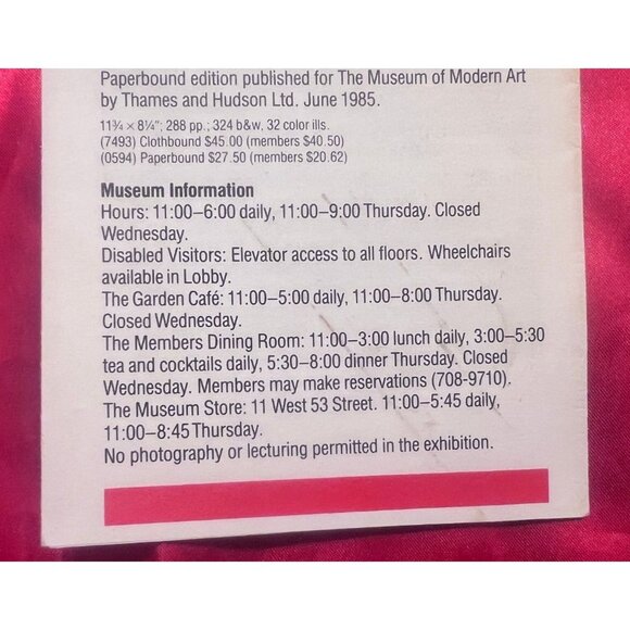 Kurt Schwitters MERZ MoMA Exhibition Brochure 1985 NYC Dada Collage Art - Picture 4 of 7